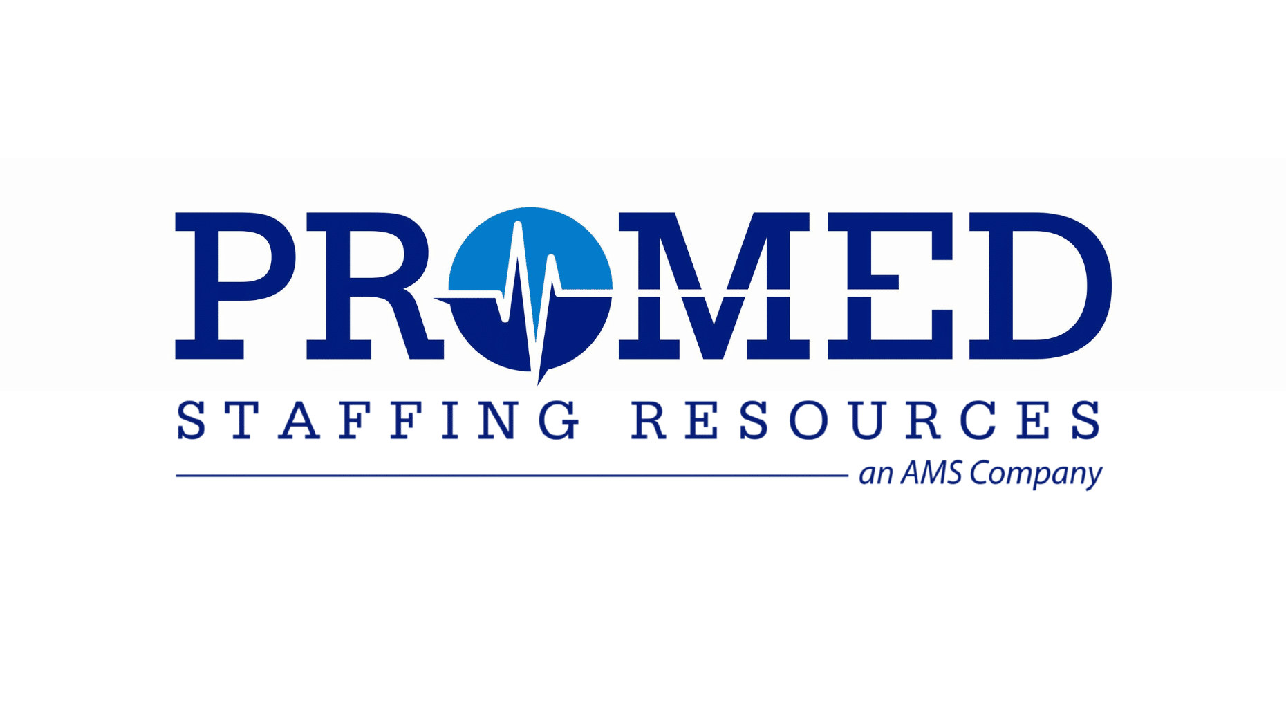 The photo depicts the new logo which is a part of ProMed Staffing Resources new brand identity